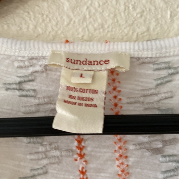 Sundance Embroidery Longsleeve Womens Top - Picture 3 of 5